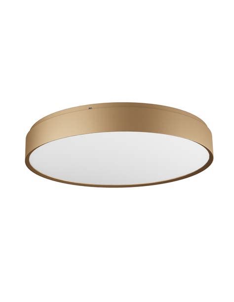 Plafoniera Da Soffitto A Led Cerchio Design Moderno Oro RD 0287