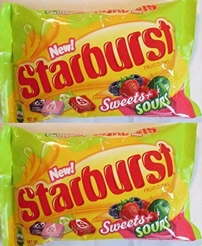 Starburst Fruit Chews Sweets And Sours 14 Oz Two Pack Starb Dp