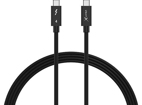 Xlayer Kabel Xlayer Typ C Thunderbolt Black M Ladekabel M