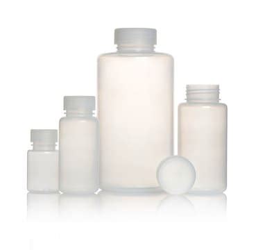 Azlon Polypropylene Wide Neck Round Bottles With Screw Cap Round