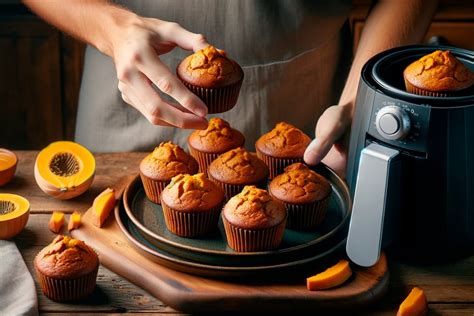 Receta Magdalenas De Calabaza En Air Fryer Saludables