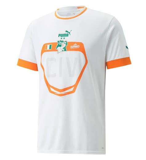 Ivory Coast 2022 World Cup Away Soccer Jersey Model 2217214 Ivory