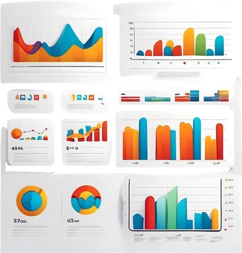 Premium Photo | Chart illustration collection Infographic vector set Data visualization design ...