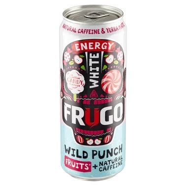 Frugo Wild Punch White Energy Gazowany Nap J Energetyzuj Cy Ml