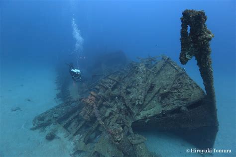 【水中写真家・戸村裕行】世界自然遺産・小笠原諸島に眠る沈没船を可視化！「小笠原沈船マップ」無料頒布のお知らせ トラベルスポット