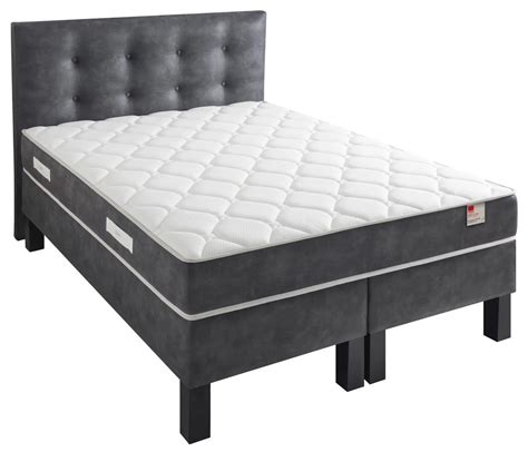 BOXSPRING NUAGE EPEDA Matelas 160x200 cm sommier 2x80x200 Tête de lit