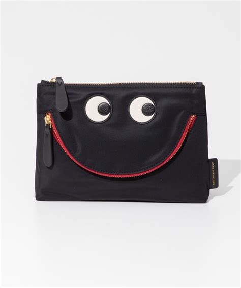 Anya Hindmarch Anya Hindmarch Pouch Happy Eyes In Recycled