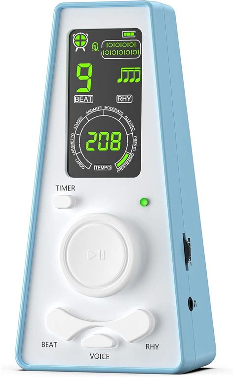 LEKATO Métronome numérique avec réglage du volume et du tempo ...