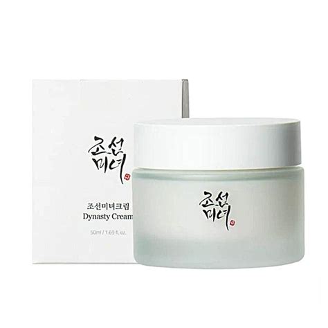 Крем для лица увлажняющий с рисом и женьшенем BEAUTY OF JOSEON Dynasty ...