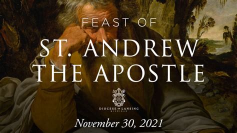 Read The Feast Of Saint Andrew The Apostle November 30 2021