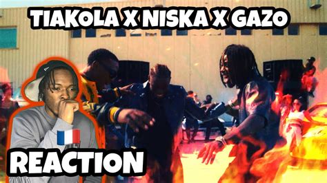 AMERICAN REACTS TO FRENCH RAP Tiakola Ft Niska Mode AV Gazo Clip