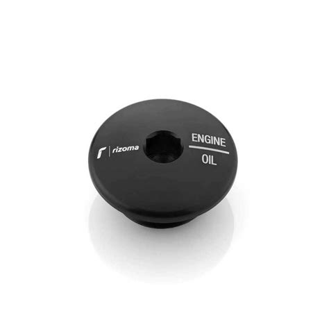 Rizoma Engine Oil Filler Cap Black For Triumph