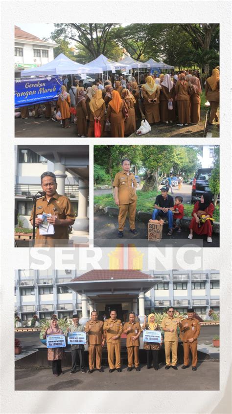 Pj Walikota Serang Kembali Gelar Gerakan Pangan Murah Gpm Di