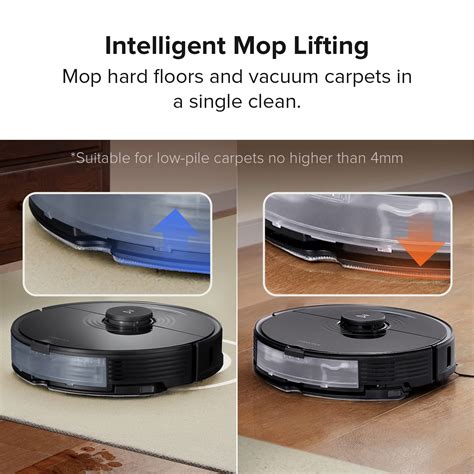 Roborock S Robot Vacuum And Mop Pa Suction Sonic Mopping