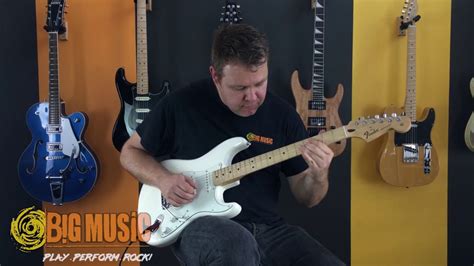 Fender Standard Stratocaster Arctic White Custom Demo Request Youtube