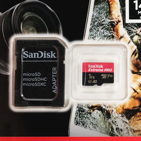 Sandisk Extreme Pro Microsdxc Uhs I A2 V30 200mb S 1tb Sdsqxcd 1t00 No Color