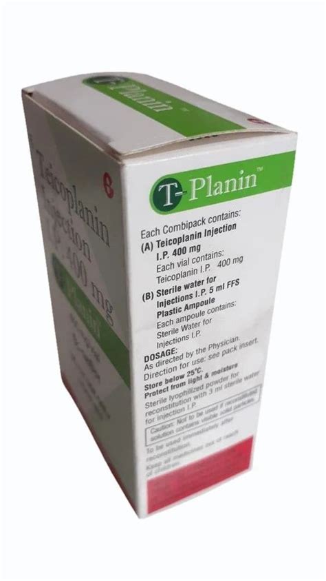 Mg T Planin Teicoplanin Injection At Rs Piece Teicoplanin