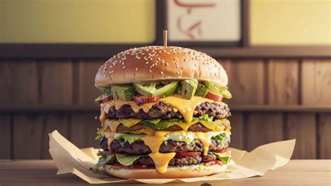 Creamy Perfection Celebrating National Double Cheeseburger Day With