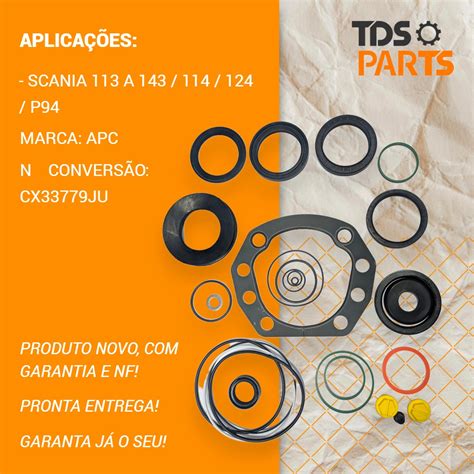 Reparo Caixa De Direção Hidráulica Scania 113 A 143 114 124 P94