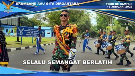 DRUMBAND TARUNA AAU GITA DIRGANTARA SELALU SEMANGAT BERLATIH YouTube