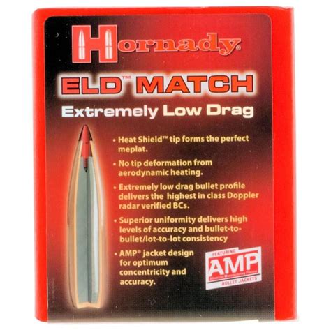 Hornady Eld Match 30 Cal 308 208 Grain High Plains Cattle Supply