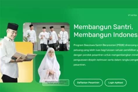 Hore Pendaftaran Beasiswa Santri Berprestasi 2023 Resmi Dibuka