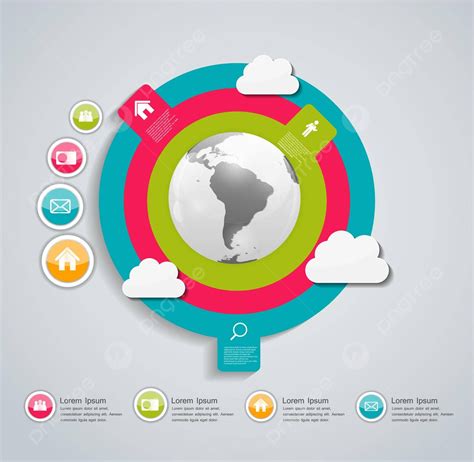 Infographic الأعمال قالب التوضيح النواقل الرسم البياني التصور المتجه