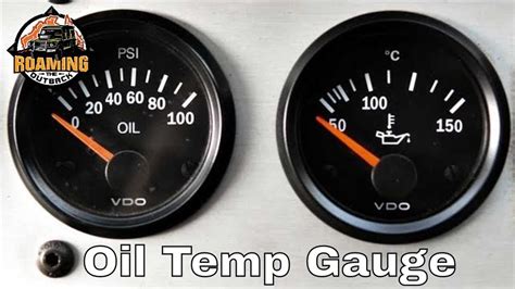 Wiring The Vdo Temperature Gauge