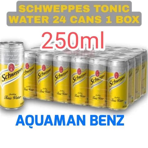 Jual Schweppes Tonic Water 330Ml Karton Isi 24 Kaleng Gosend Grab