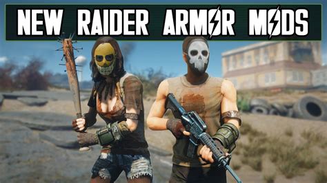 New Raider Armor Mods Fallout 4 Youtube