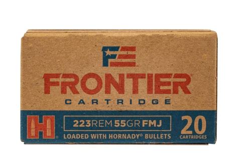 Hornady Frontier Remington Gr Full Metal Jacket Boat Tail Ammo