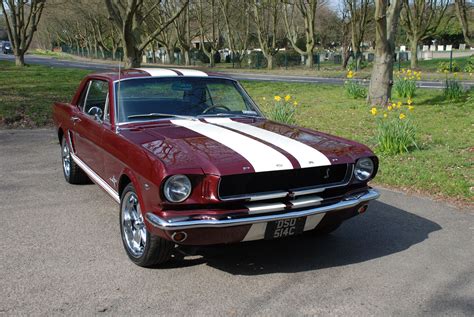 Sold Helen 1965 Burgundy Ford Mustang Coupe V8 Auto Resto Mod