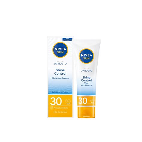 Nivea Sun Uv Face Shine Control Cream Spf30 50ml Fl Oz Ph