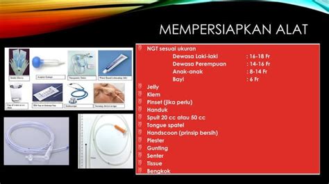 Materi Pemasangan Nasogastric Tube Ngt Ppt