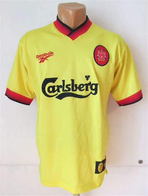 Liverpool 199719981999 Away Football Shirt By Reebok Lfc Ynwa Jersey