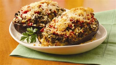 Stuffed eggplant