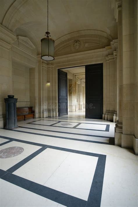 Interior of Palace of Justice in Paris Editorial Stock Image - Image of ...