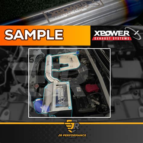 Xpower Air Intake System Perodua Ativa T With Open Pod Filter Tambah