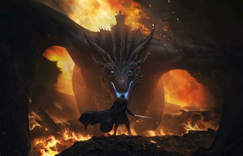 Download Viserion Fighting Jon Snow Game Of Thrones Wallpaper ...