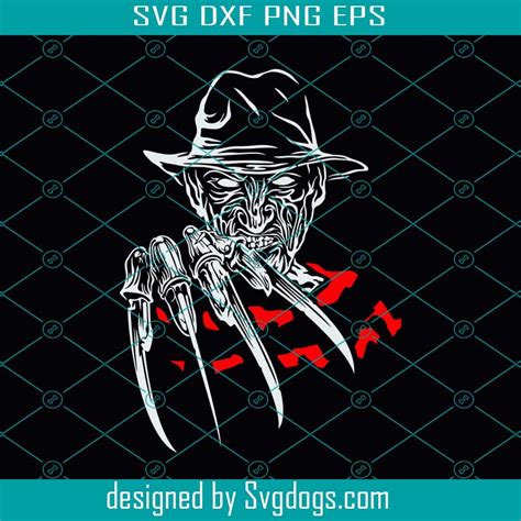 Freddy Krueger Svg Horror Movie Killers Svg The Nightmare On Elm