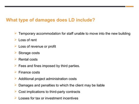 Liquidated Damages PPT