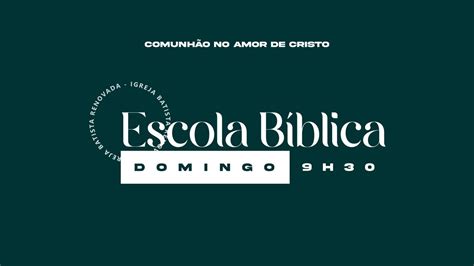 INTRODUÇÃO A SEGUNDA CORÍNTIOS ESCOLA BIBLICA DOMINICAL 14 01 2024