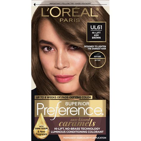 Buy L Oreal Paris Superior Preference Fade Defying Shine Permanent Hair Color Ul61 Ultra