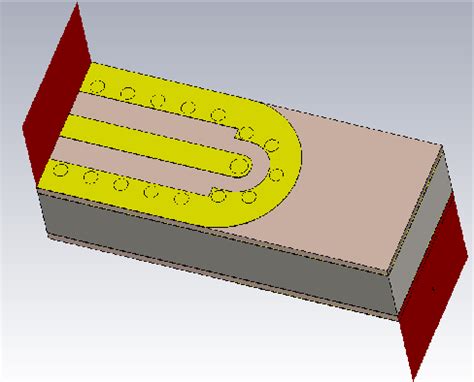 Figure From Wide Band Microstrip To Microstrip Vertical Coaxial