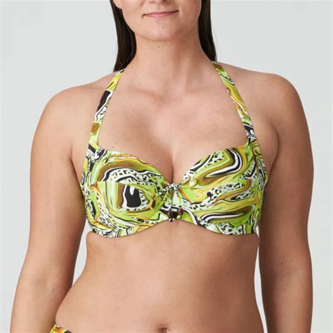 PrimaDonna Swim Jaguarau Bügel Bikini Oberteil Lime Swirl Annadiva