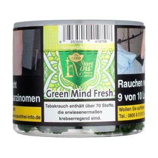 Start Now Gold G Green Mind Fresh Reine Minze Shisha Tabak