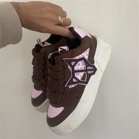 Naked Wolf Sneakers Only Worn A Couple Times But Depop