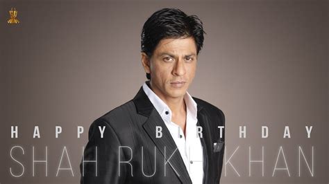 Shah Rukh Khan Birthday Special Video Hbdshahrukhkhan Suresh