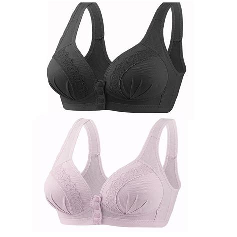 Hapimo Pcs Everyday Bra Wireless Nursing For Women Open Front Ultra Light Lingerie Push Up