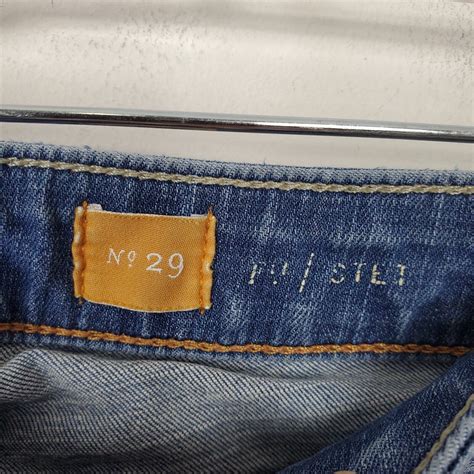 Pilcro And The Letterpress Stet Jeans Womens Size 29 Light Wash Mid